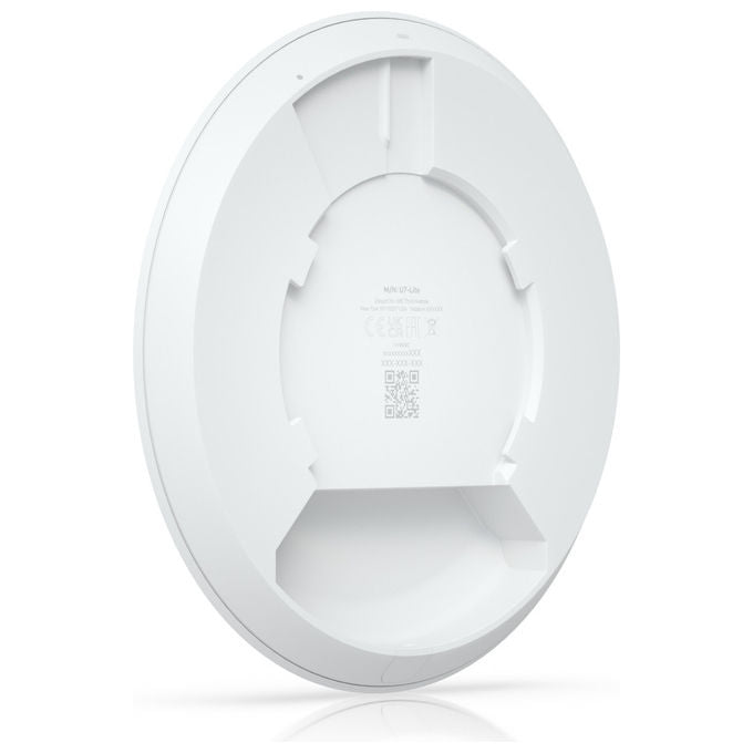Ubiquiti NHU-U7-LITE UniFi U7 Lite Access Point WiFi 7 Dual Band 4300 Mbit-s 2.5GbE PoE+ 4x4 MIMO 200 Client colore Bianco