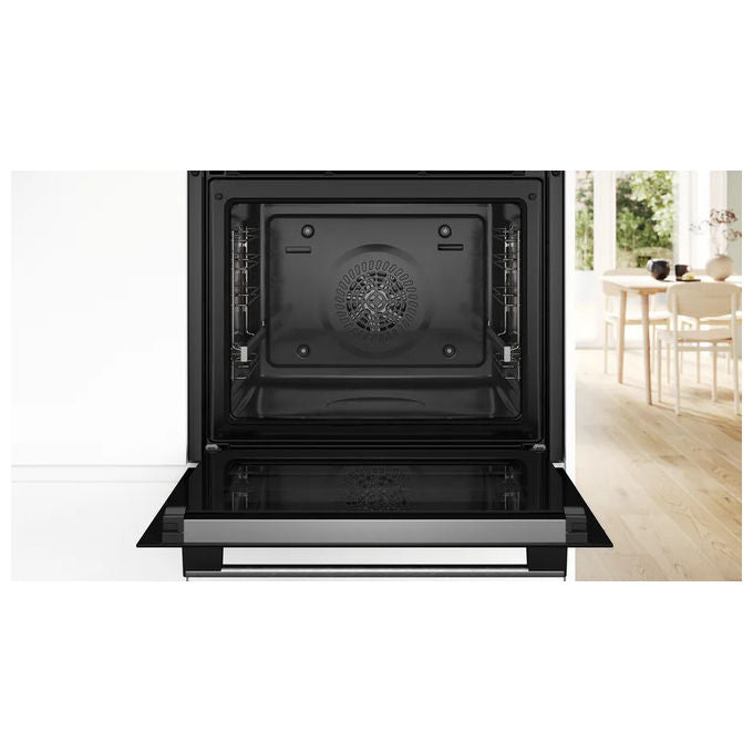 Bosch HRG572ES3 Serie 4 Forno da incasso Elettrico 71 L Classe A+ Vapore Pirolitico Air Fry 3600 W (59x60x55 cm) colore Nero
