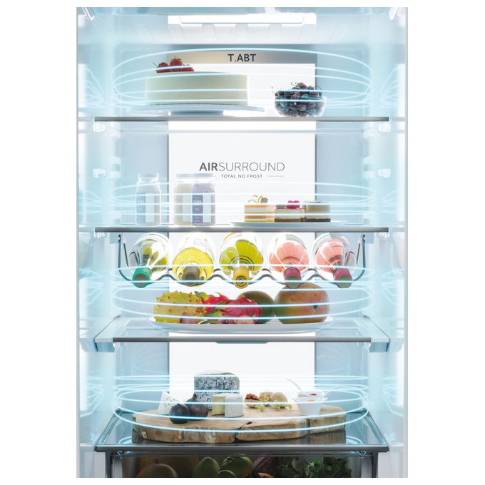 Haier HDPW7620ANPK 2D 60 Serie 7 Pro Frigorifero Combinato 409 L 205 cm Classe A 35 dB No Frost Wi-Fi colore Acciaio Inox