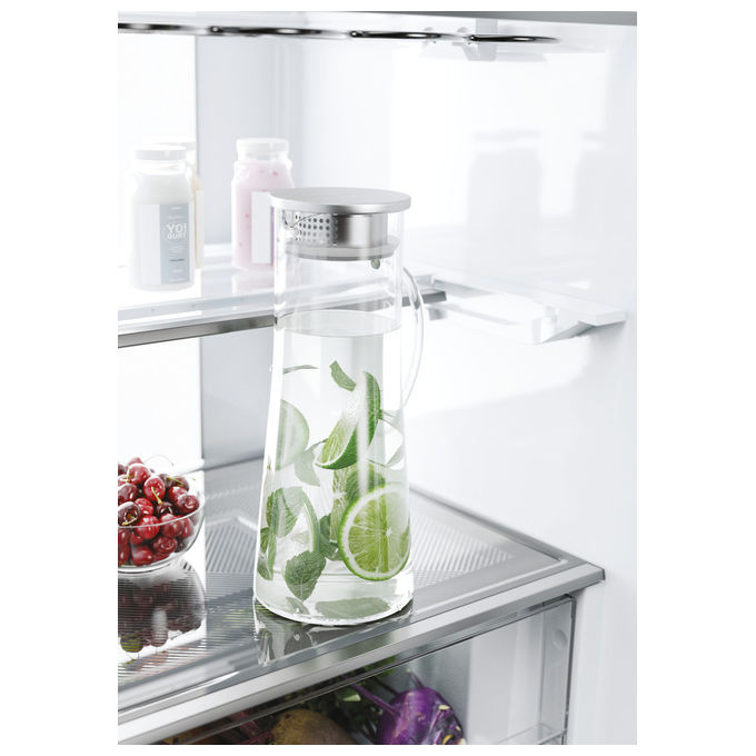 Haier HDPW7620ANPK 2D 60 Serie 7 Pro Frigorifero Combinato 409 L 205 cm Classe A 35 dB No Frost Wi-Fi colore Acciaio Inox