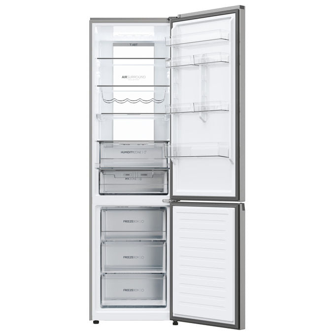 Haier HDPW7620ANPK 2D 60 Serie 7 Pro Frigorifero Combinato 409 L 205 cm Classe A 35 dB No Frost Wi-Fi colore Acciaio Inox