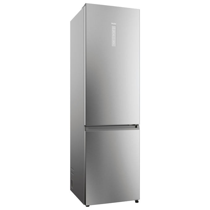 Haier HDPW7620ANPK 2D 60 Serie 7 Pro Frigorifero Combinato 409 L 205 cm Classe A 35 dB No Frost Wi-Fi colore Acciaio Inox