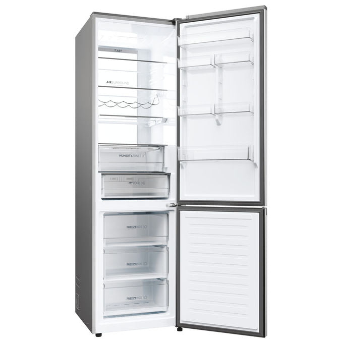 Haier HDPW7620ANPK 2D 60 Serie 7 Pro Frigorifero Combinato 409 L 205 cm Classe A 35 dB No Frost Wi-Fi colore Acciaio Inox