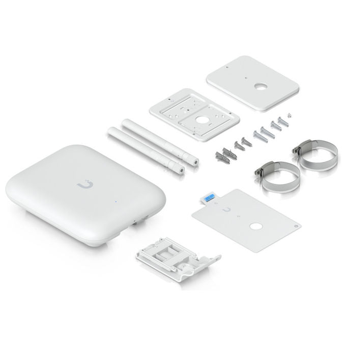Ubiquiti NHU-U7-OUTDOOR U7 Outdoor Access Point WiFi 7 Tri-Band 4300 Mbit-s PoE IPX6 Esterno colore Bianco