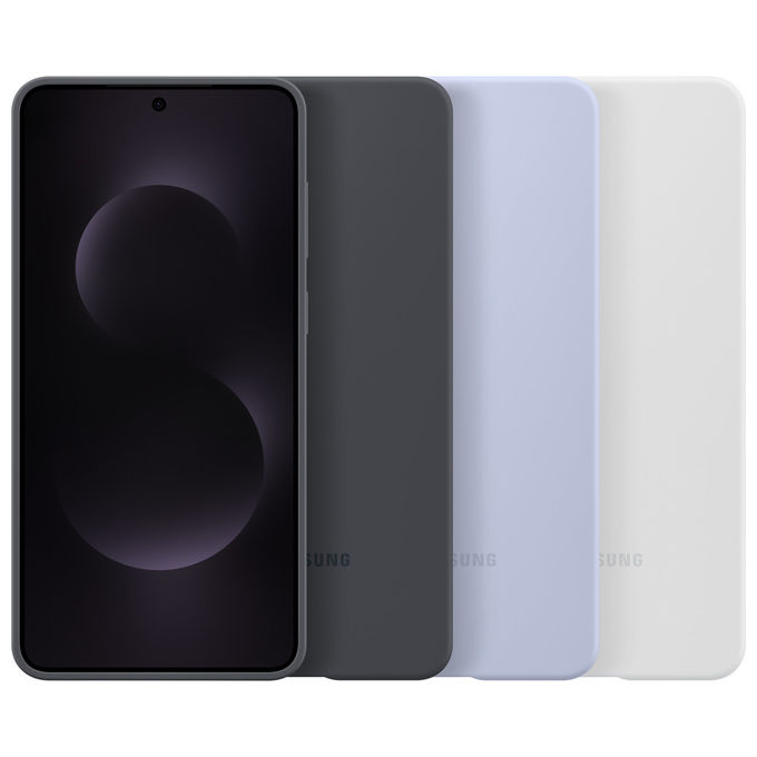 Samsung EF-PS937 Cover Silicone per Galaxy S25 Edge 6.7'' colore Nero