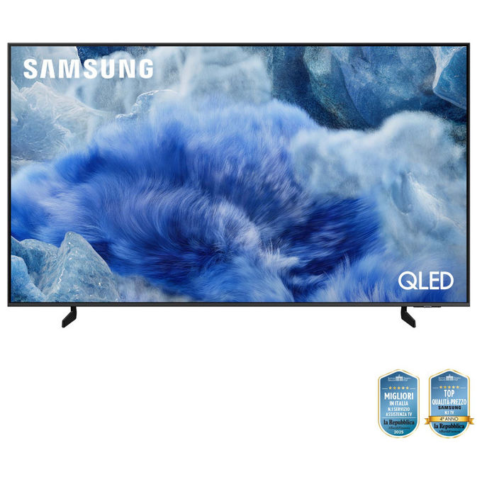 Samsung QE65Q8FAAUXZT Smart TV QLED 65'' 4K Ultra HD HDR10+ Tizen Wi-Fi colore Grigio