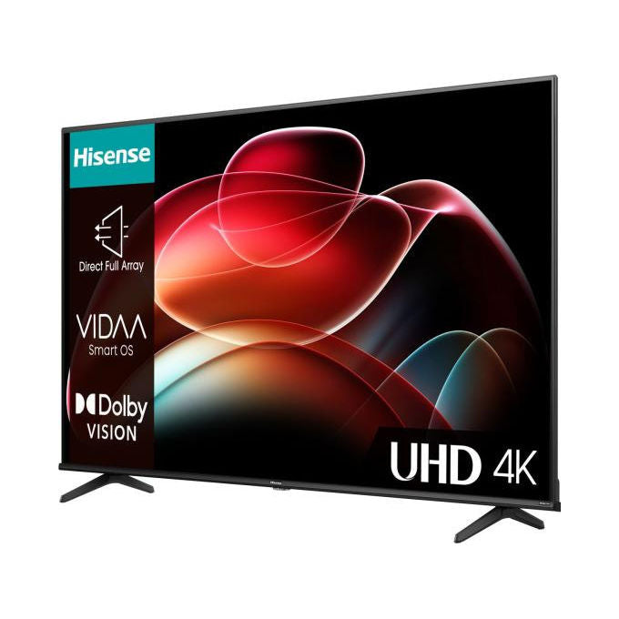 Hisense 55A69Q Smart TV LED 55'' 4K Ultra HD 3840x2160 Dolby Vision HDR10+ VIDAA DVB-T2 colore Nero