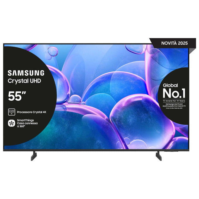 Samsung UE55U7000FUXZT Crystal UHD Smart TV 55'' 4K HDR Crystal Processor 4K Tizen Wi-Fi colore Nero