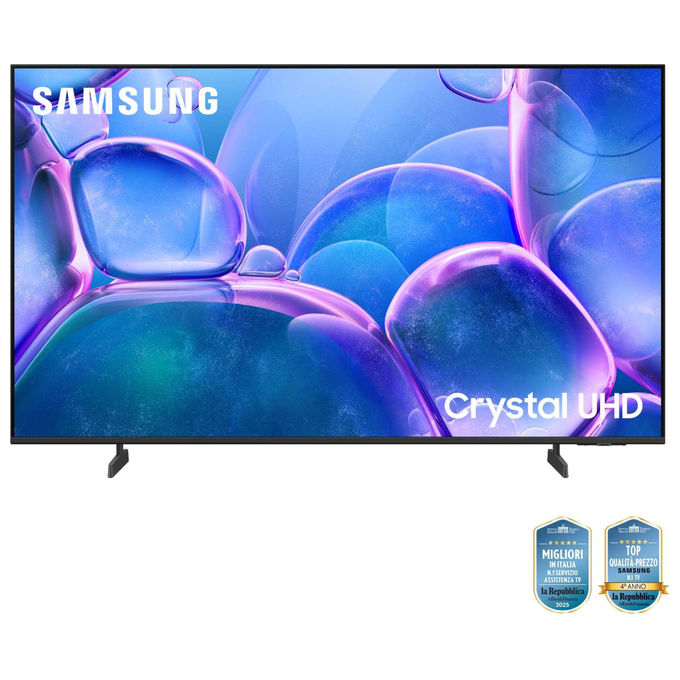 Samsung UE55U7000FUXZT Crystal UHD Smart TV 55'' 4K HDR Crystal Processor 4K Tizen Wi-Fi colore Nero