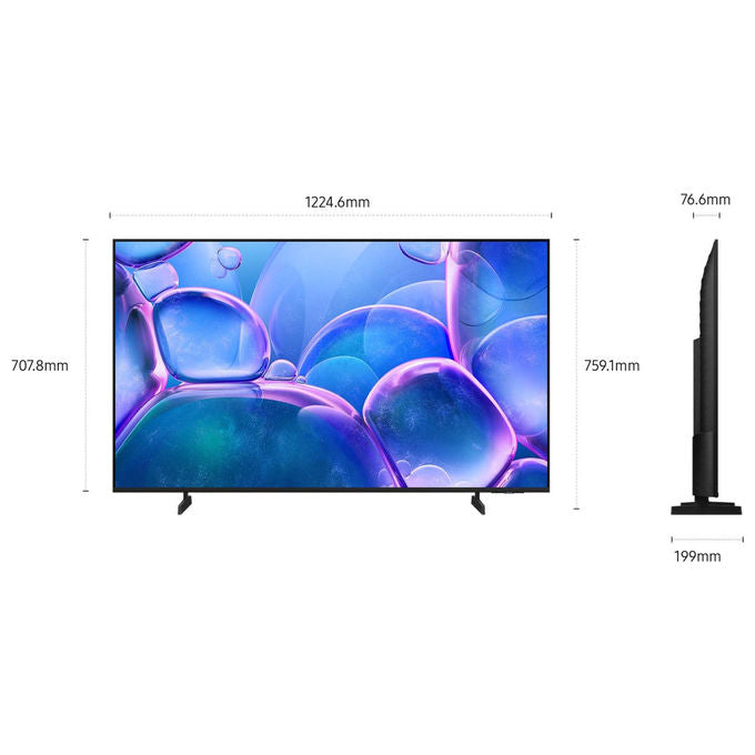 Samsung UE55U7000FUXZT Crystal UHD Smart TV 55'' 4K HDR Crystal Processor 4K Tizen Wi-Fi colore Nero