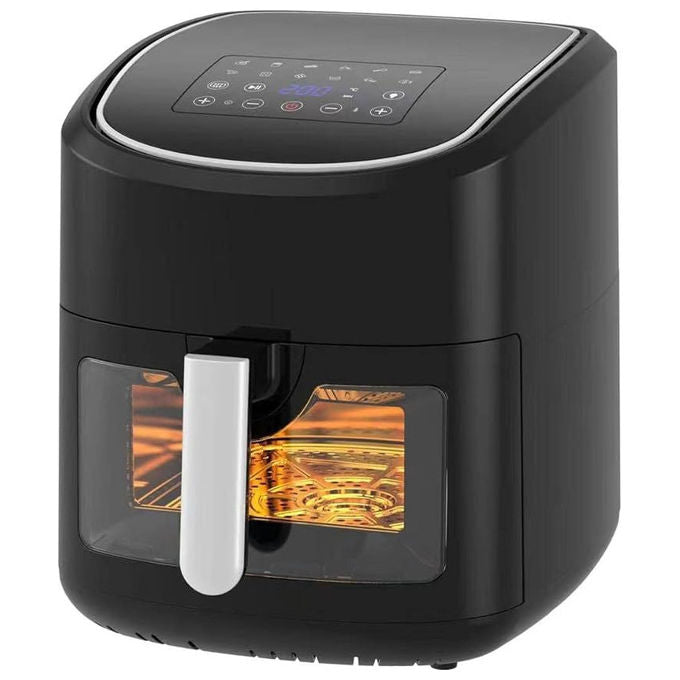 Melchioni GAIA PLUS 8L Friggitrice ad aria 8 L 2200 W 10 programmi display LED colore Nero