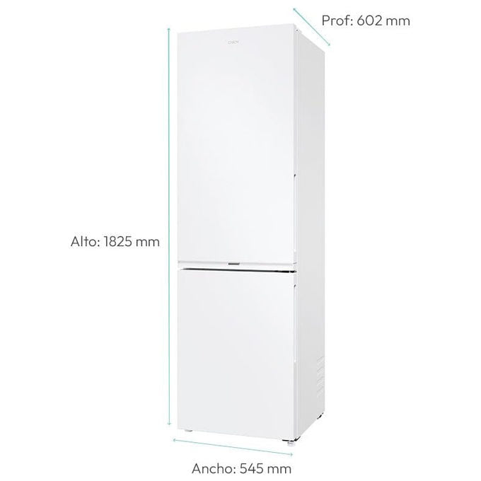 Candy CNCQ2T518EW City Fresco 300 Frigorifero Combinato 279 L 182 cm Classe E 38 dB No Frost colore Bianco