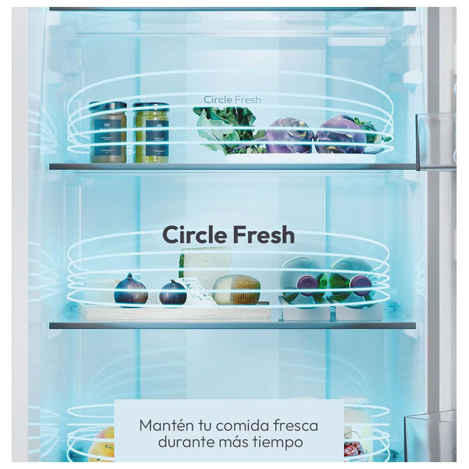 Candy CNCQ2T518EW City Fresco 300 Frigorifero Combinato 279 L 182 cm Classe E 38 dB No Frost colore Bianco