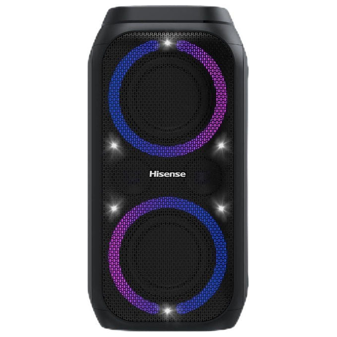 Hisense Party Rocket 160 Altoparlante da festa Nero 160 W