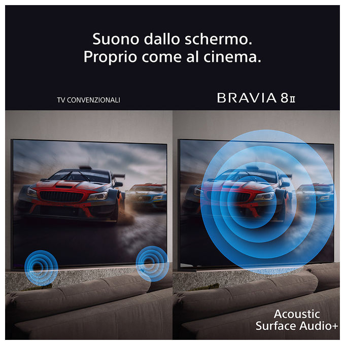 Sony K-65XR5 65'' 4K Ultra HD Smart TV Wi-Fi Nero