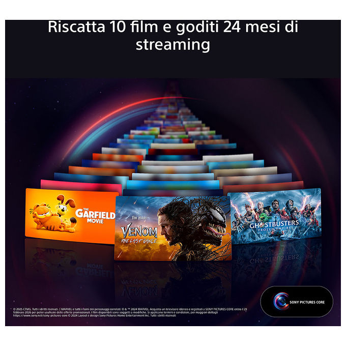 Sony K-65XR5 65'' 4K Ultra HD Smart TV Wi-Fi Nero