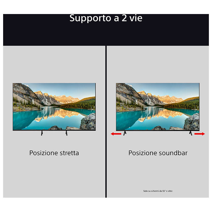 Sony K-75S3 4K Ultra HD Smart TV Wi-Fi Nero