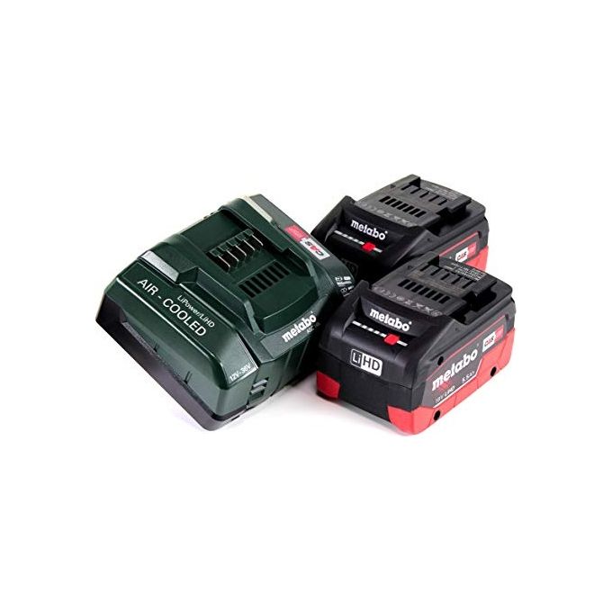 Metabo Basis-Set Batteria 18V 5,5 Ah Lihd