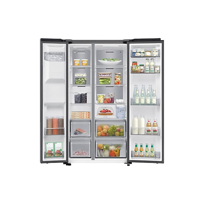 Samsung RS70F65KETEF Frigorifero Side by Side 640 L 178 cm Classe E 36 dB No Frost Dispenser Acqua e Ghiaccio Wi-Fi colore Argento