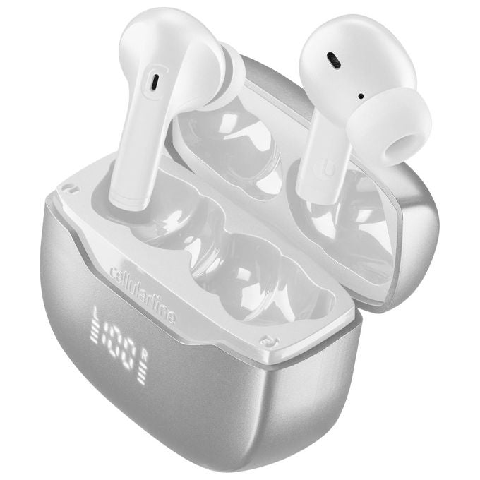 Cellularline Key Pro Auricolari Bluetooth con Custodia di Ricarica