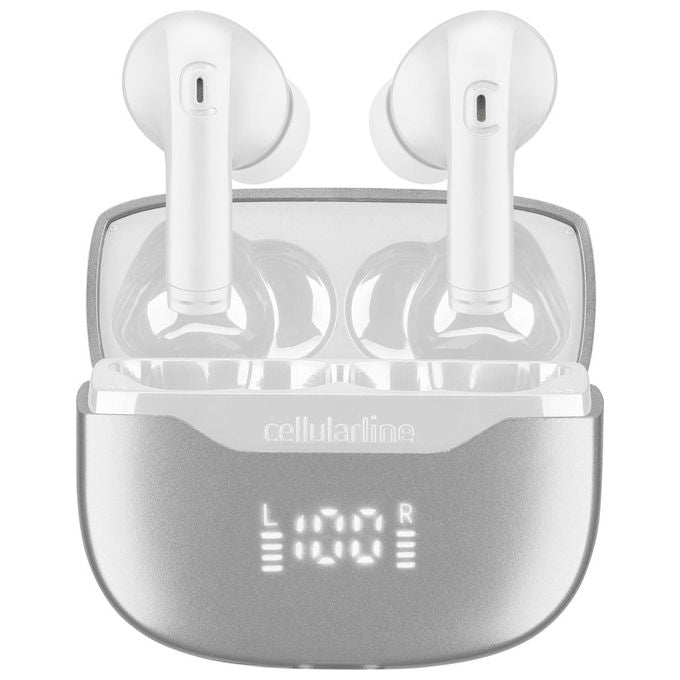 Cellularline Key Pro Auricolari Bluetooth con Custodia di Ricarica