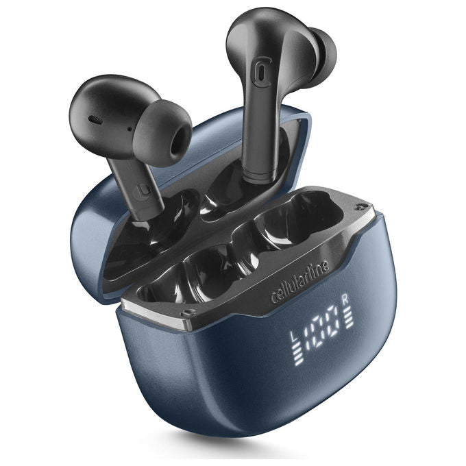 Cellularline Key Pro Auricolari Bluetooth con Custodia Ricarica