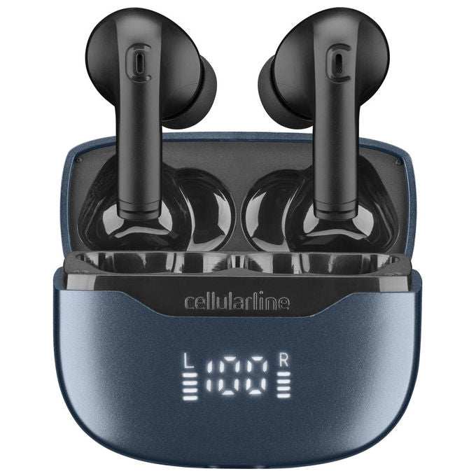 Cellularline Key Pro Auricolari Bluetooth con Custodia Ricarica