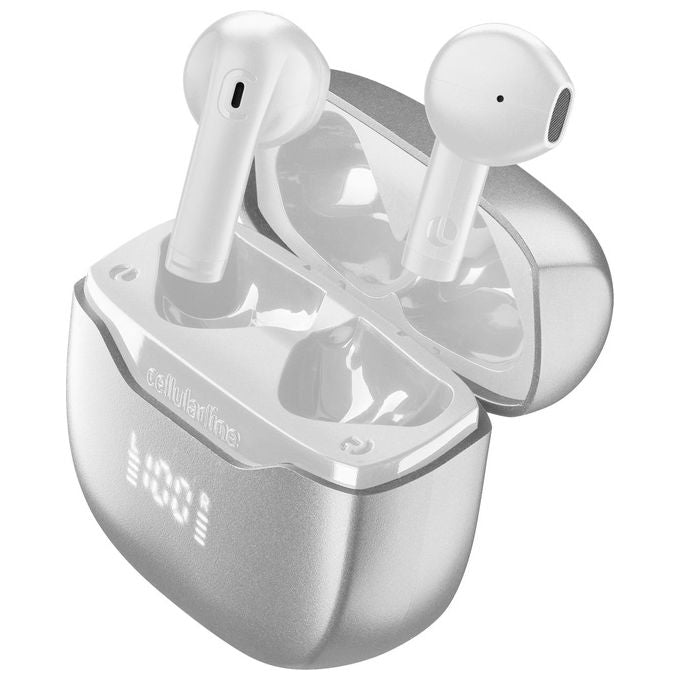 Cellularline Core Pro Auricolari Bluetooth con Custodia Ricarica