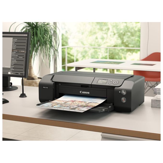 Canon imagePROGRAF PRO-310, stampante fotografica A3+, 10 inchiostri LUCIA PRO II, 4800x2400 dpi, Wi-Fi, LCD