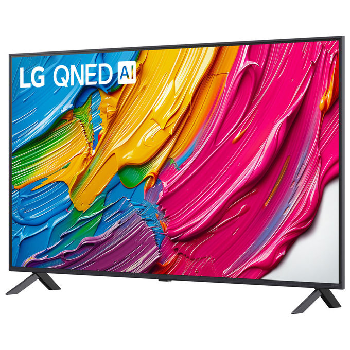 LG 55QNED80A6A Serie QNED80 Smart TV QNED 55'' 4K α7 Gen8 HDR10 WebOS 25 3 HDMI Game Optimizer colore Nero