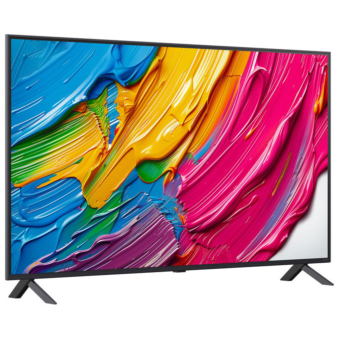 LG 55QNED80A6A Serie QNED80 Smart TV QNED 55'' 4K α7 Gen8 HDR10 WebOS 25 3 HDMI Game Optimizer colore Nero