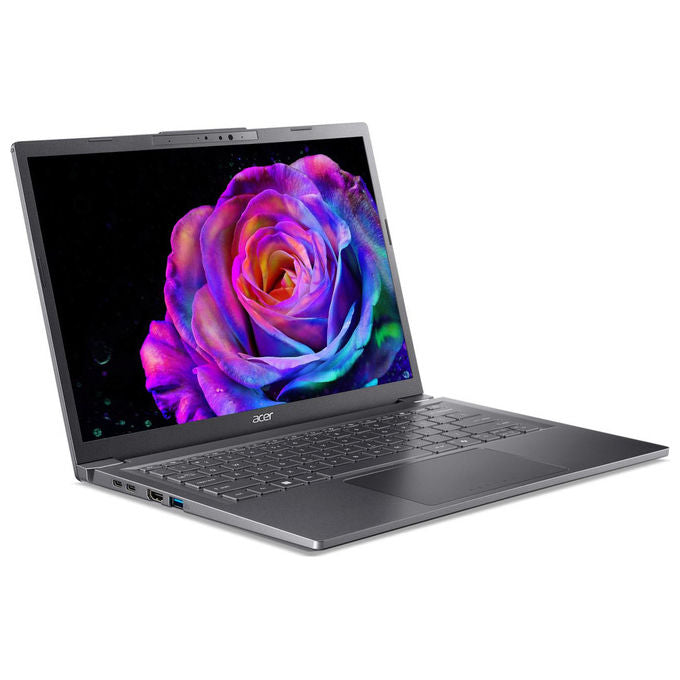 Acer NX.JFVET.003 Aspire 14 AI Computer portatile Intel Core Ultra 7 16GB 512GB SSD OLED Grigio