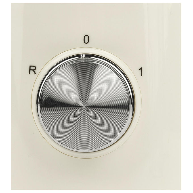 Girmi SW1101 Estrattore di Succo Lento a Freddo 300W 70 rpm Filtro in Metallo Funzione Reverse colore Crema