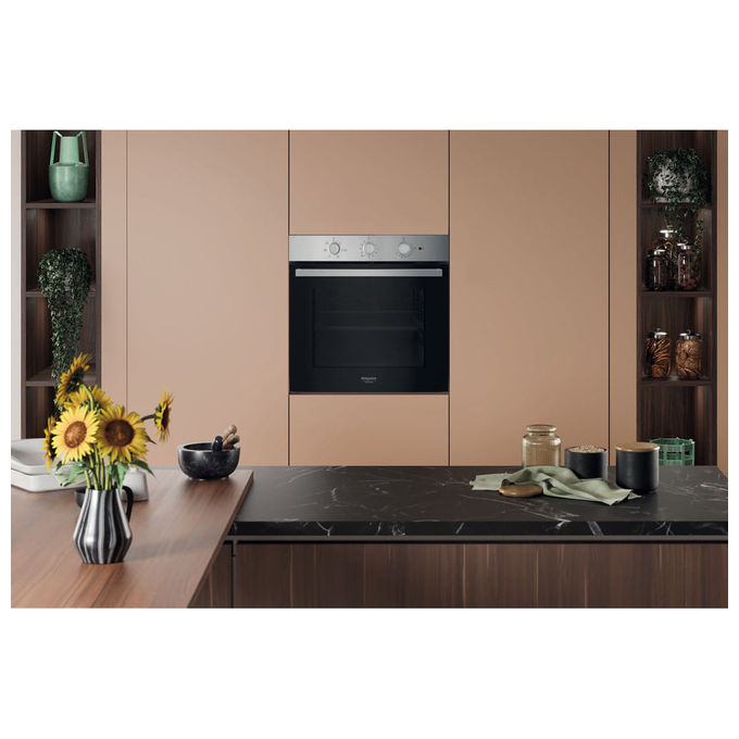 Hotpoint HAO 235H X Forno da incasso Elettrico Ventilato 71 L Classe A Diamond Clean (59,5x59,5x55,1 cm) colore Inox