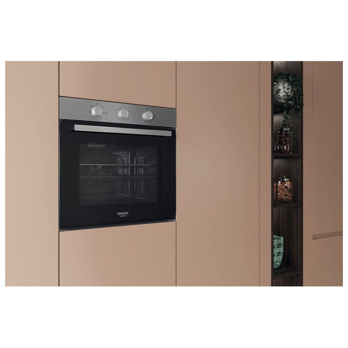 Hotpoint HAO 235H X Forno da incasso Elettrico Ventilato 71 L Classe A Diamond Clean (59,5x59,5x55,1 cm) colore Inox