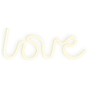 T-TEX Lampada da Parete Neon Love Bianco
