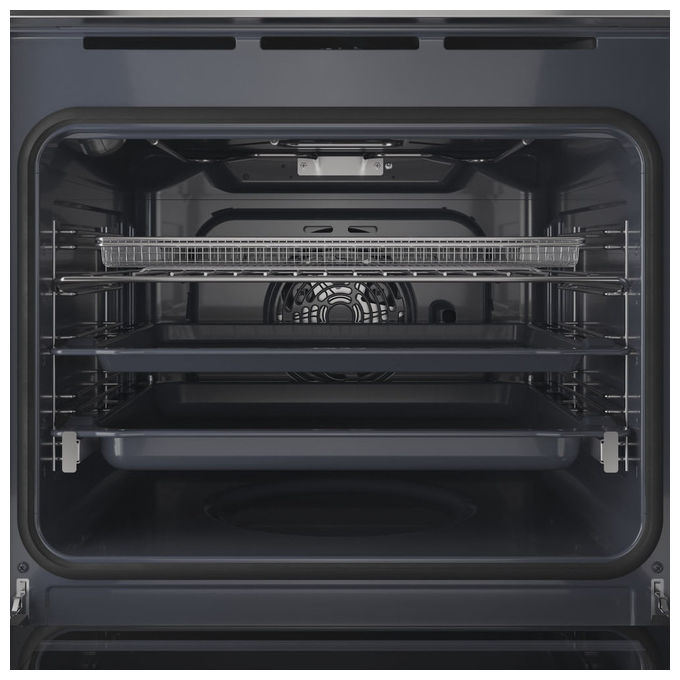 Hotpoint HAO 258HSU1F X Forno da incasso Elettrico 71 L Classe A+ Ventilato Vapore Grill AirFry 10 programmi (60x60x55 cm) colore Nero Inox