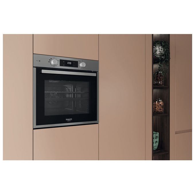 Hotpoint HAO 854PS X Forno da incasso Elettrico Ventilato 71 L Classe A++ Vapore Pirolitico (60x60x55 cm) colore Inox