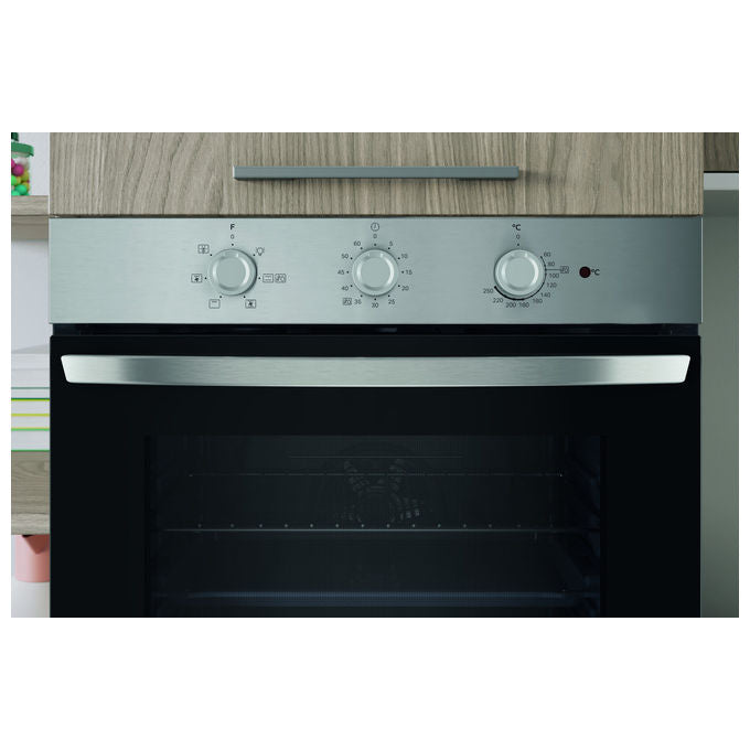 Indesit IO 2350H X Forno da incasso Elettrico Multifunzione 66 L Classe A 6 Funzioni Pulizia SteamandClean (59x59x55 cm) colore Nero e Acciaio Inox