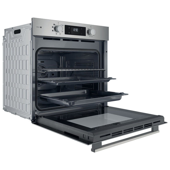 Hotpoint HAO 255HS X Forno da incasso Elettrico Ventilato 71 L Classe A Grill Cottura a Vapore (60x60x55 cm) colore Nero Acciaio Inox