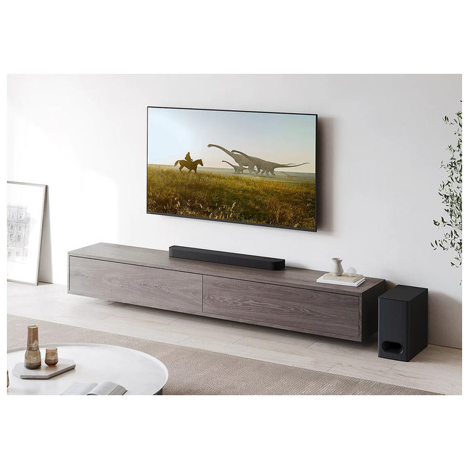 Sony HTBD60 BRAVIA Theatre Bar 6 Soundbar 3.1.2 canali 350 W Dolby Atmos DTS:X Subwoofer Wireless Bluetooth 5.3 colore Nero
