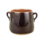 Vulcania 5670022 Terracotta Pentola in Terracotta Smaltata con Due Manici Diametro 22 cm Altezza 21 cm Capacita' 7,3 lt colore Marrone