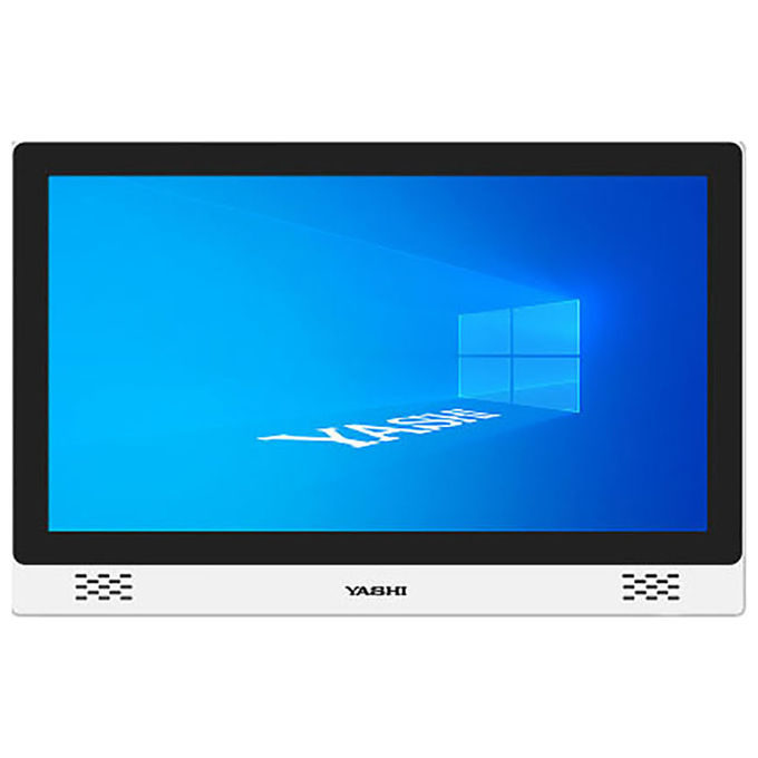 Yashi YZ1610 Monitor Touchscreen 15'' FHD IPS 60Hz HDMI VGA Multitouch 10 Punti USB Touch 2 ms 250 cd-m² Bianco