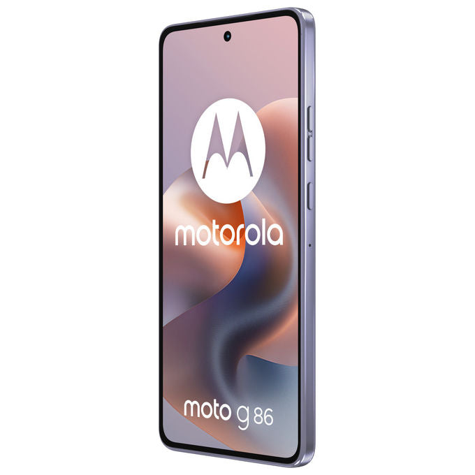 Motorola PB7L0087SE Moto G86 Smartphone 5G 8GB RAM 256GB Display 6,67'' pOLED 120Hz Fotocamera 50MP IP68 colore Lilla'