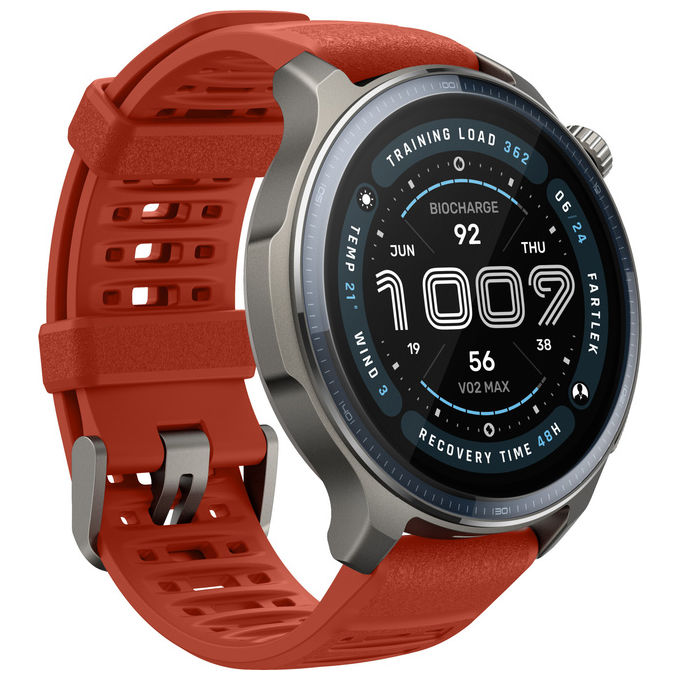 Amazfit BALANCE2-69 Balance 2 Smartwatch AMOLED 1.5'' GPS Dual Band 170+ Sport NFC Wi-Fi 21 Giorni colore Grigio