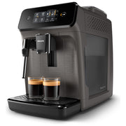 Philips, Macchina Caffe' Automatica, Serie 1200 EP1224, 1.8L, Macinatore Ceramico, Nero