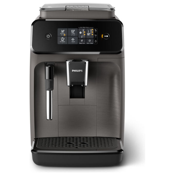 Philips, Macchina Caffe' Automatica, Serie 1200 EP1224, 1.8L, Macinatore Ceramico, Nero