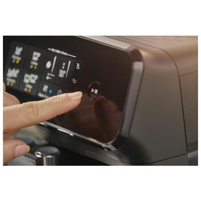 Philips, Macchina Caffe' Automatica, Serie 1200 EP1224, 1.8L, Macinatore Ceramico, Nero