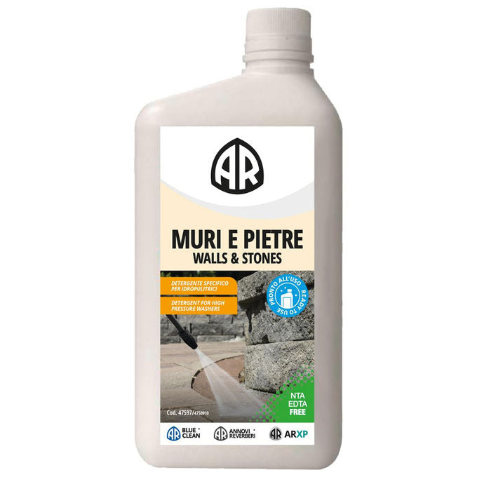 Annovi Reverberi, Detergente per Muri e Pietre, Idropulitrice, 1 Litro