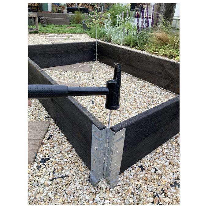 Kronus KGB1208NL Garden Box Eco Aiuola Rialzata Legno PEFC 120x80 cm Orto Giardino colore Naturale